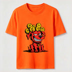 Halloween snarling demon dog Classic T-Shirt