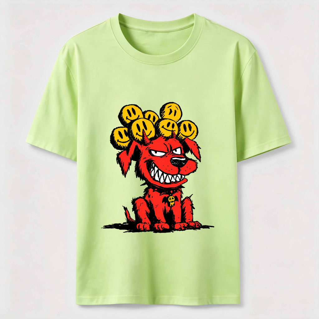 Halloween snarling demon dog Classic T-Shirt
