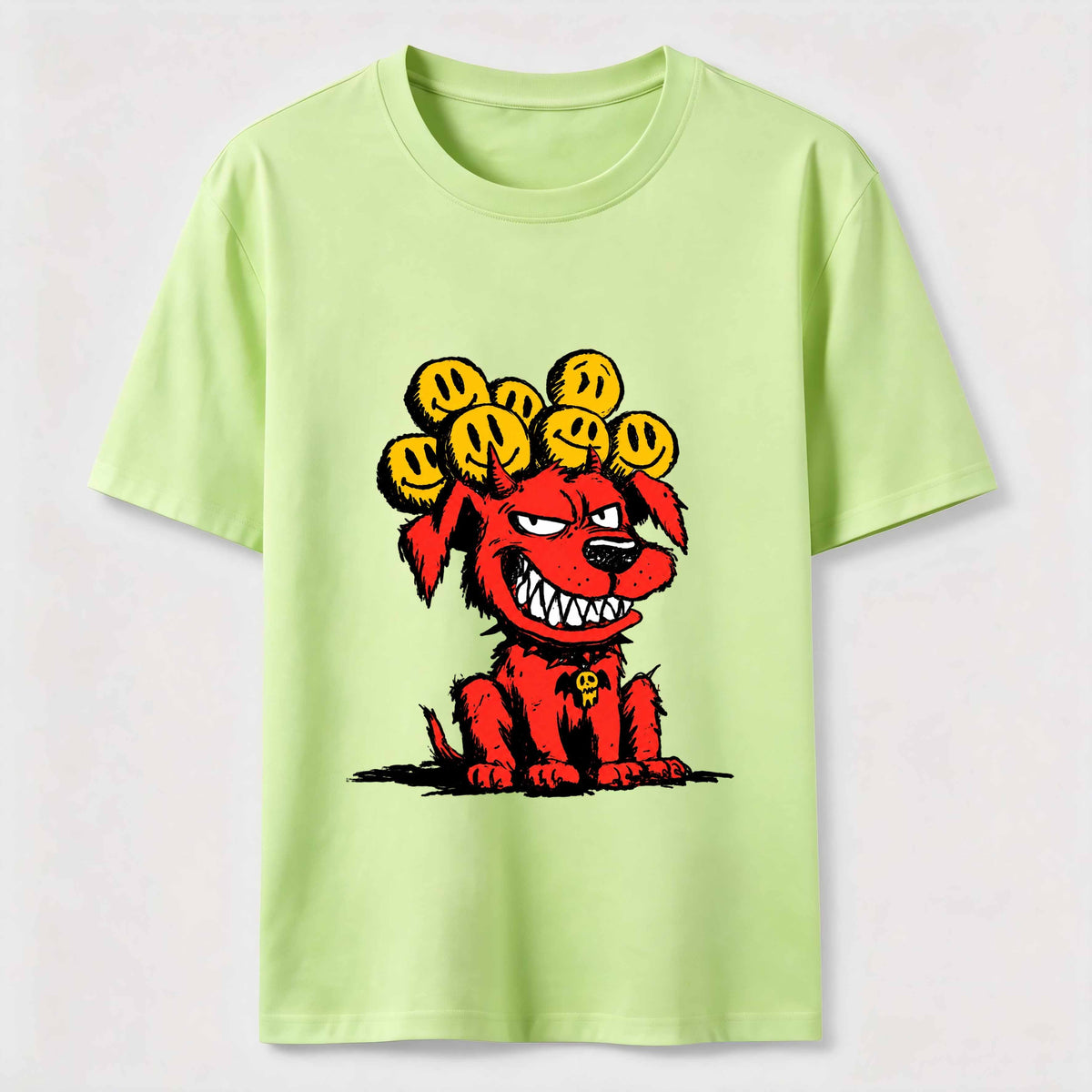 Halloween snarling demon dog Classic T-Shirt