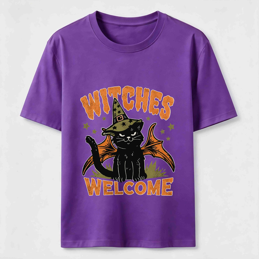 Cat Witches Welcome Classic T-Shirt