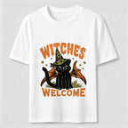 Cat Witches Welcome Classic T-Shirt