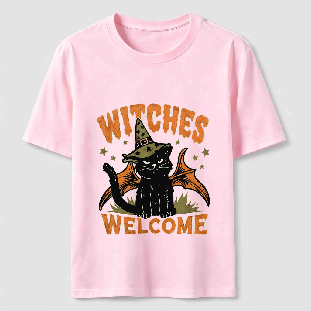 Cat Witches Welcome Classic T-Shirt