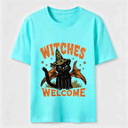 Cat Witches Welcome Classic T-Shirt