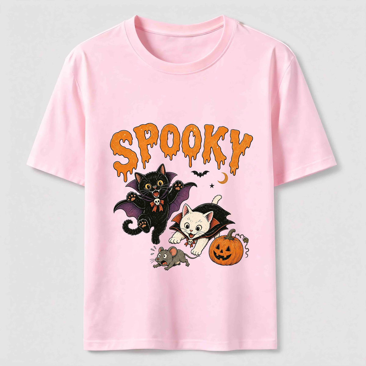 Halloween Spooky Cat Classic T-Shirt