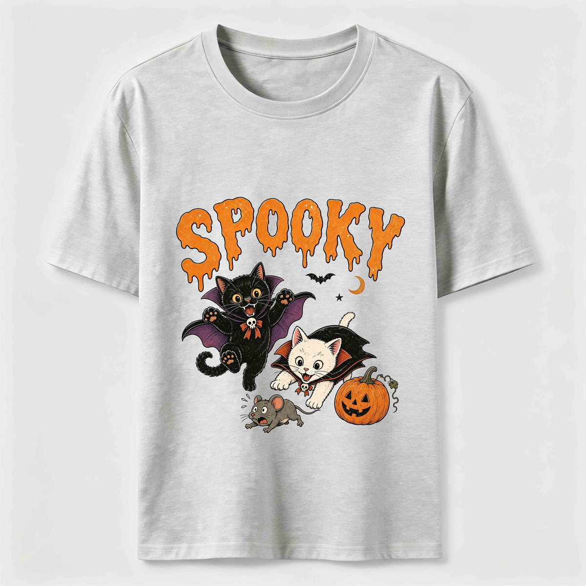 Halloween Spooky Cat Classic T-Shirt