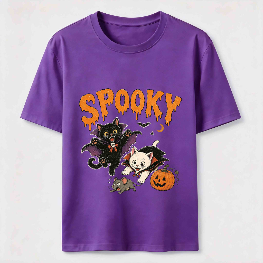 Halloween Spooky Cat Classic T-Shirt