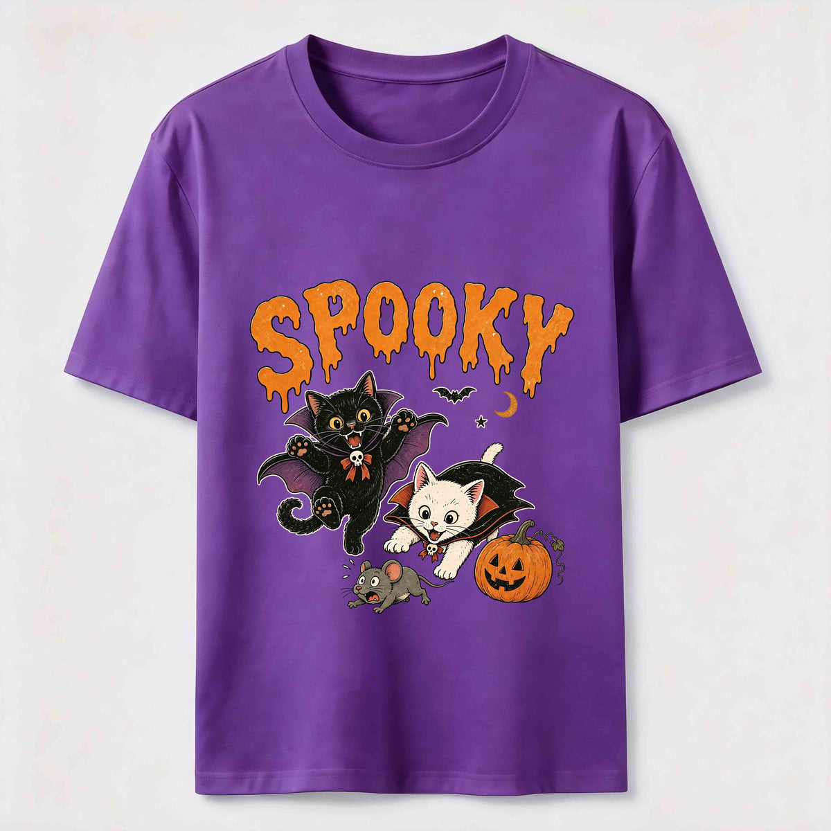 Halloween Spooky Cat Classic T-Shirt