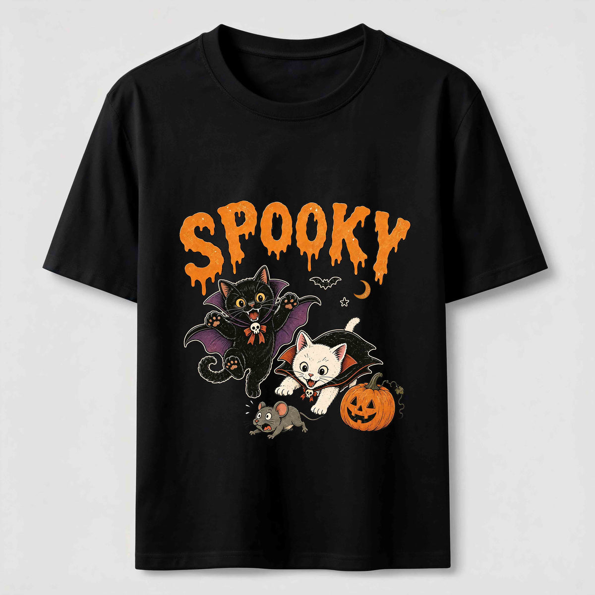Halloween Spooky Cat Classic T-Shirt