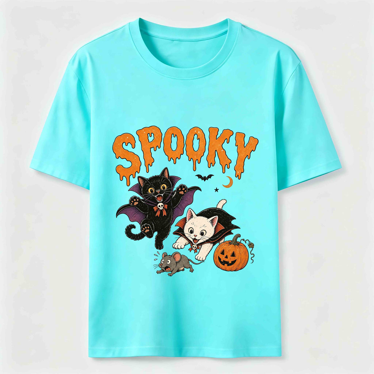 Halloween Spooky Cat Classic T-Shirt