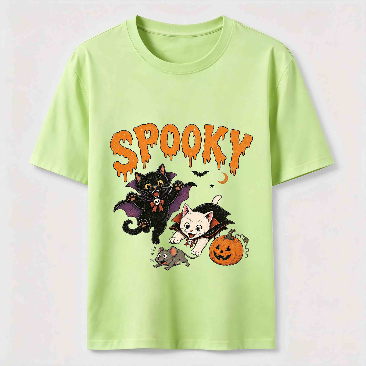 Halloween Spooky Cat Classic T-Shirt