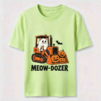 Halloween Meow-Dozer Classic T-Shirt
