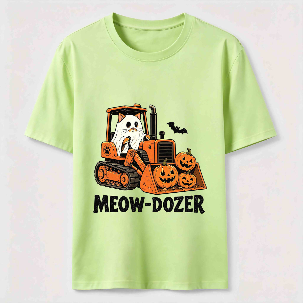 Halloween Meow-Dozer Classic T-Shirt