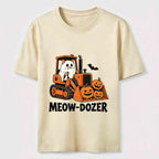 Halloween Meow-Dozer Classic T-Shirt