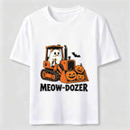 Halloween Meow-Dozer Classic T-Shirt