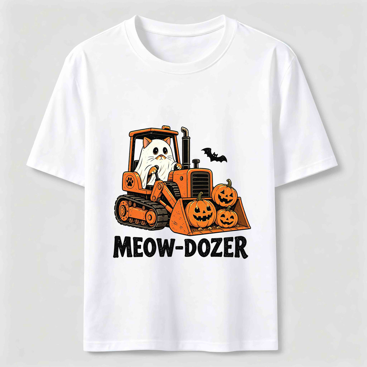 Halloween Meow-Dozer Classic T-Shirt