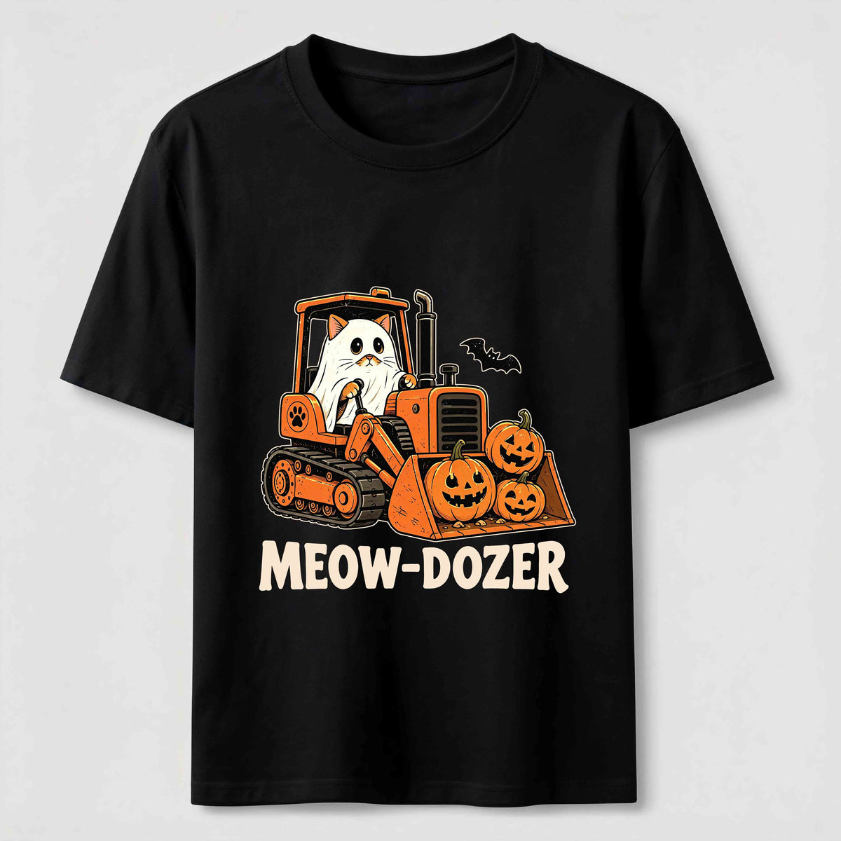 Halloween Meow-Dozer Classic T-Shirt