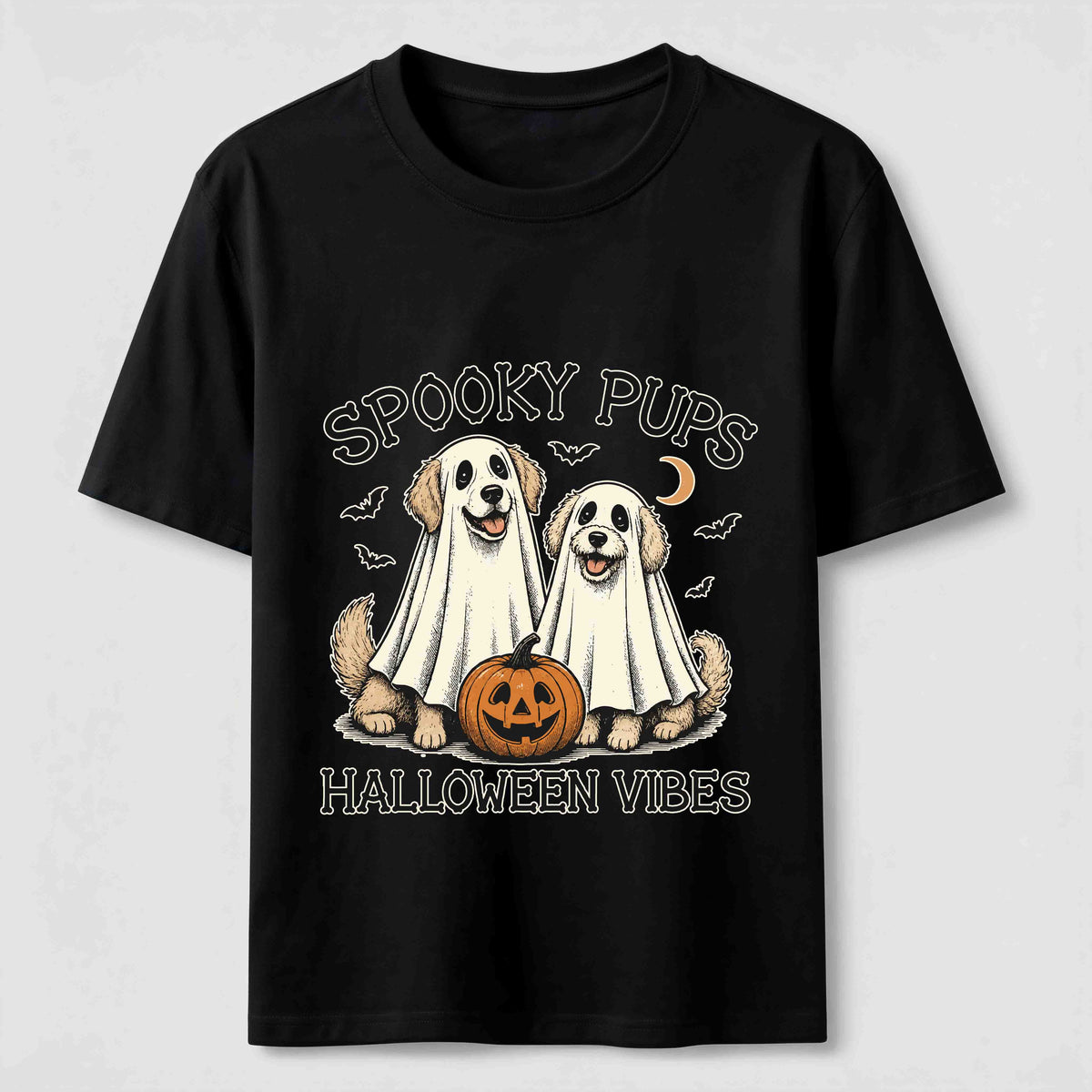 Spooky Pups Dog Classic T-Shirt