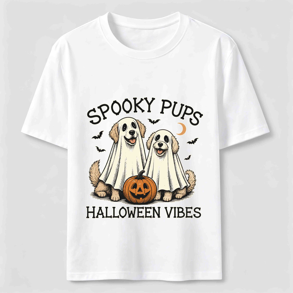 Spooky Pups Dog Classic T-Shirt