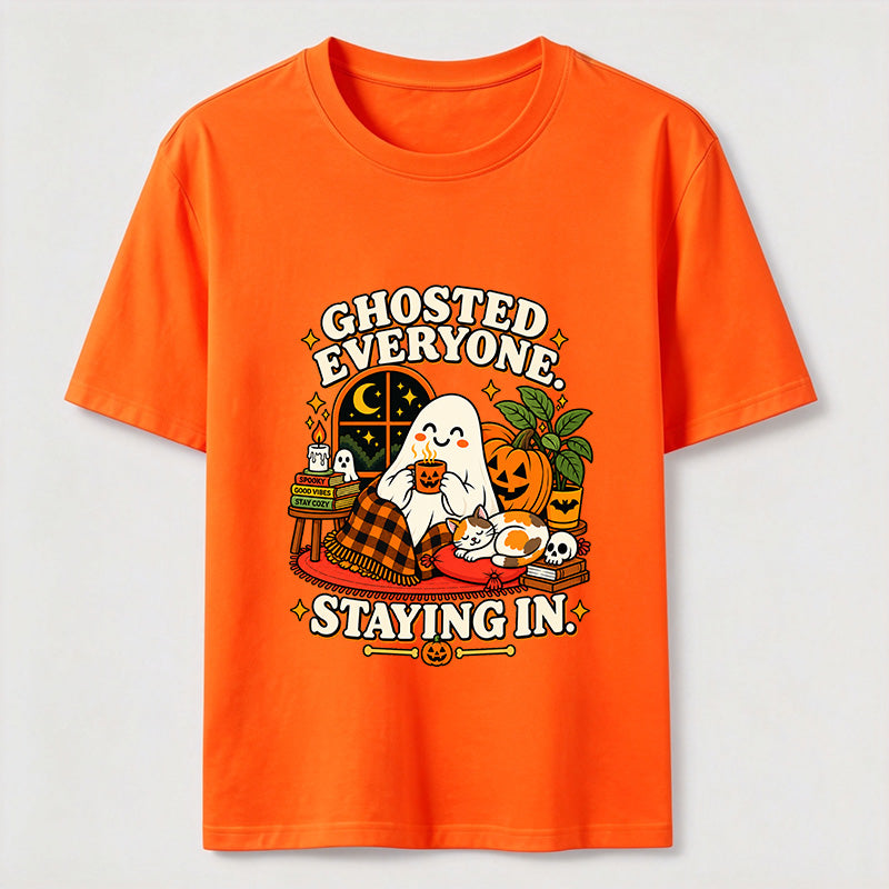 Good Vibes Stay Cozy Staying In Classic T-Shirt