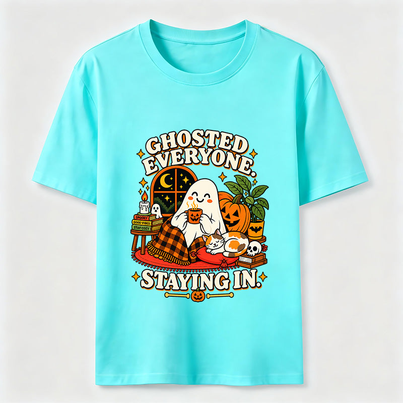 Good Vibes Stay Cozy Staying In Classic T-Shirt