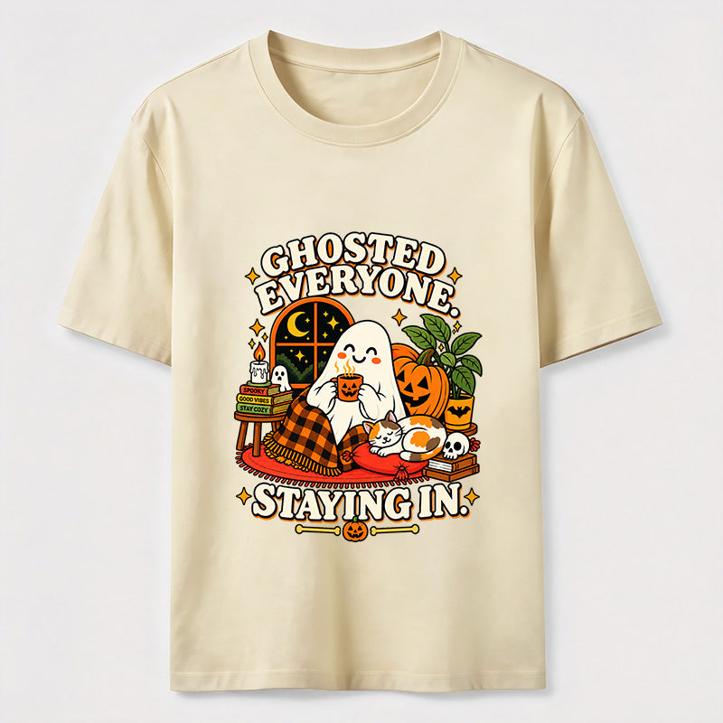 Good Vibes Stay Cozy Staying In Classic T-Shirt