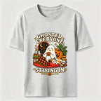 Good Vibes Stay Cozy Staying In Classic T-Shirt