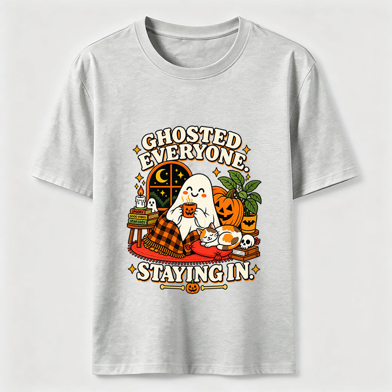 Good Vibes Stay Cozy Staying In Classic T-Shirt