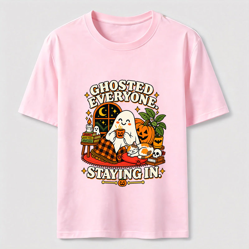 Good Vibes Stay Cozy Staying In Classic T-Shirt