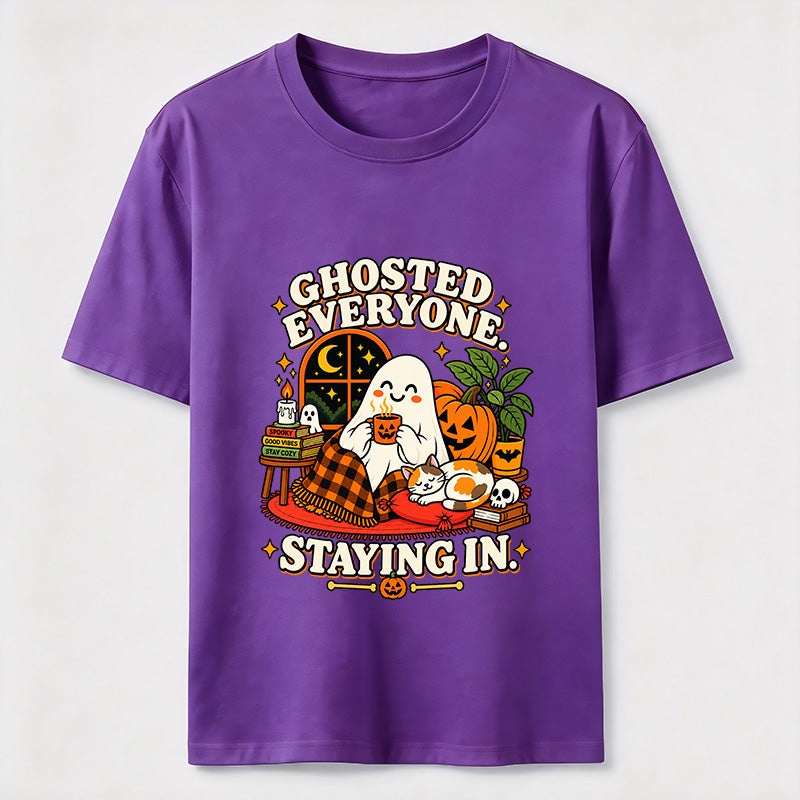Good Vibes Stay Cozy Staying In Classic T-Shirt