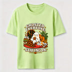 Good Vibes Stay Cozy Staying In Classic T-Shirt