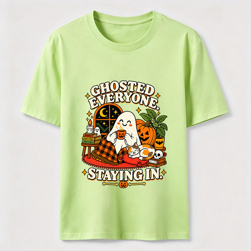 Good Vibes Stay Cozy Staying In Classic T-Shirt