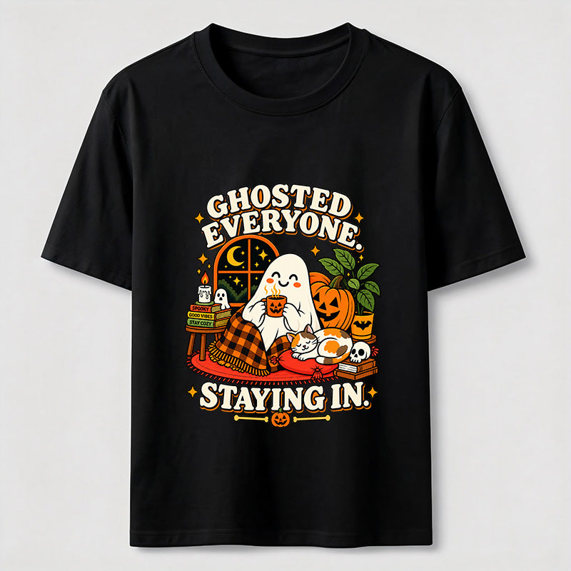 Good Vibes Stay Cozy Staying In Classic T-Shirt