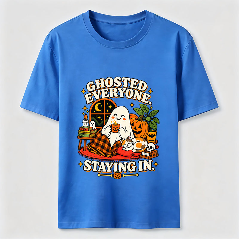 Good Vibes Stay Cozy Staying In Classic T-Shirt