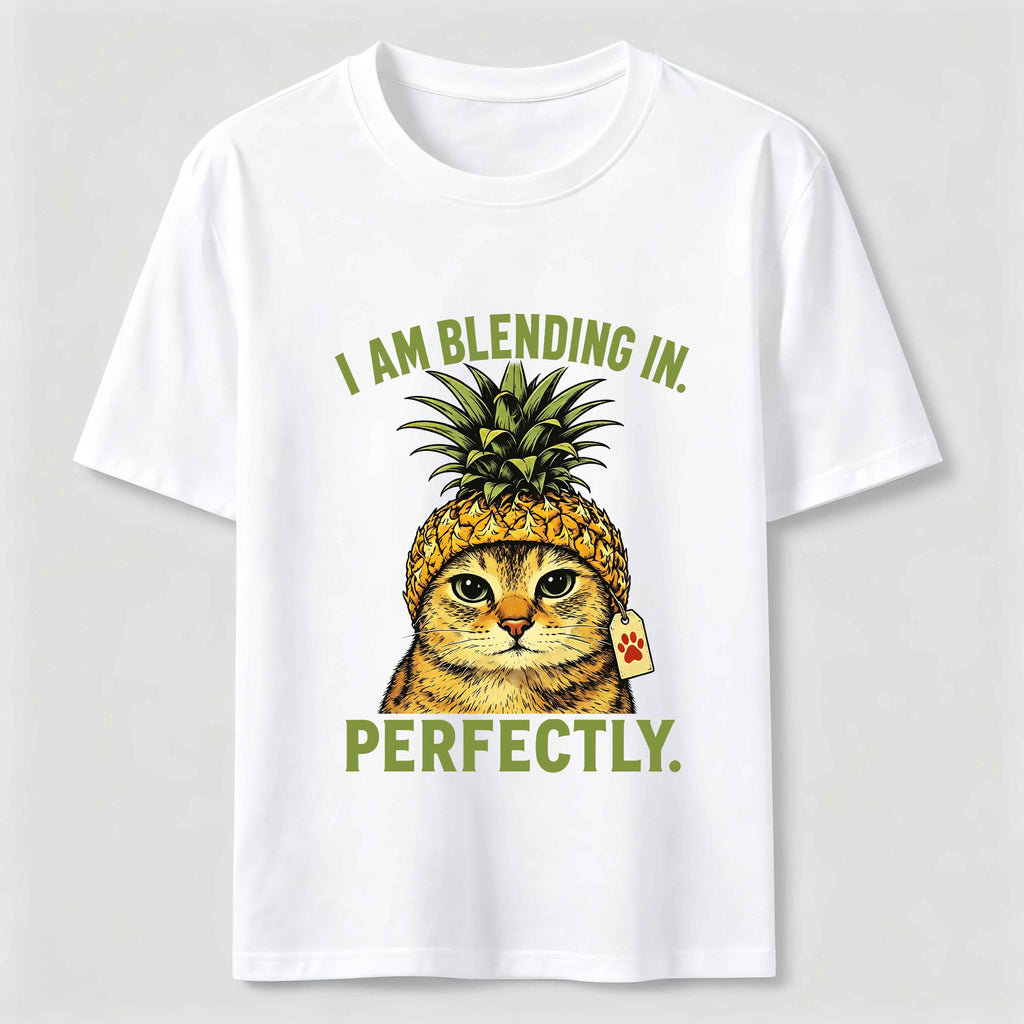Pineapple-Head Cat Classic T-Shirt