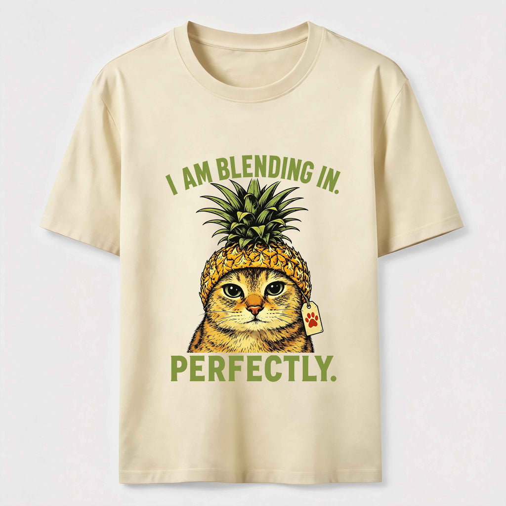 Pineapple-Head Cat Classic T-Shirt