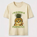 Pineapple-Head Cat Classic T-Shirt