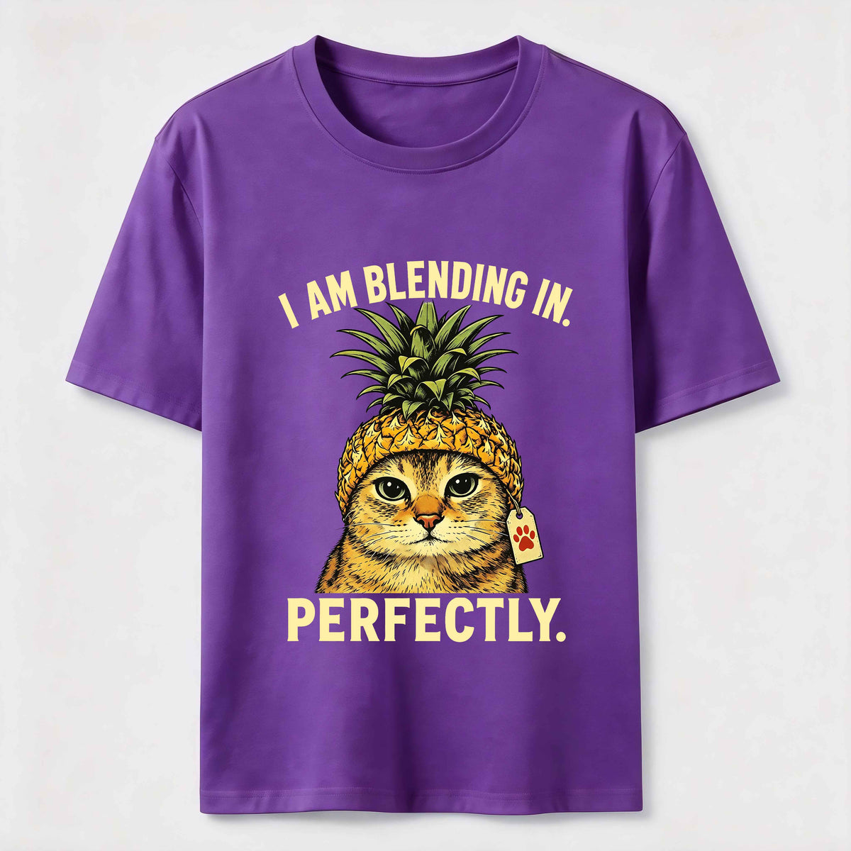 Pineapple-Head Cat Classic T-Shirt