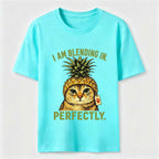Pineapple-Head Cat Classic T-Shirt