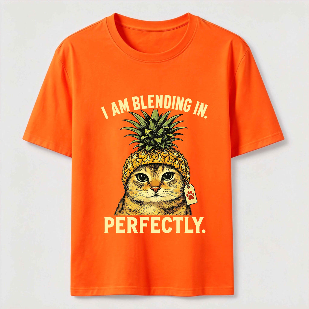 Pineapple-Head Cat Classic T-Shirt