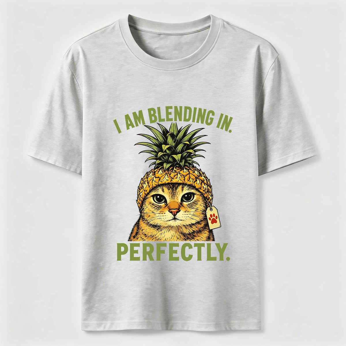 Pineapple-Head Cat Classic T-Shirt