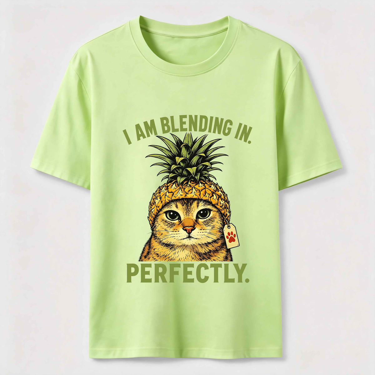 Pineapple-Head Cat Classic T-Shirt