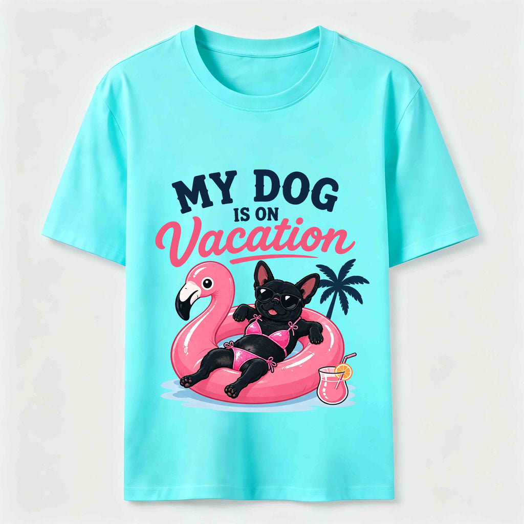 My Dog Is On Vacation Classic T-Shirt