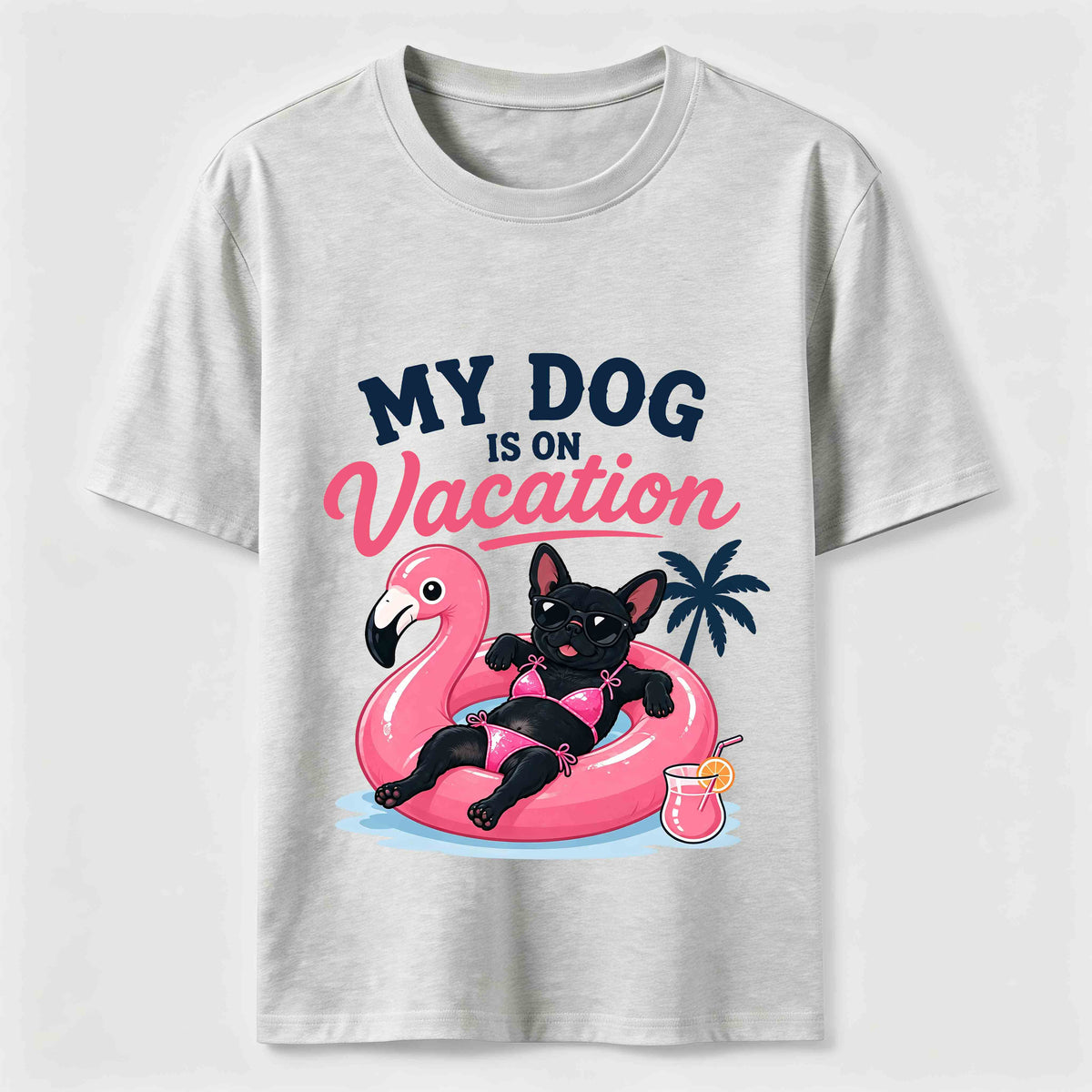 My Dog Is On Vacation Classic T-Shirt