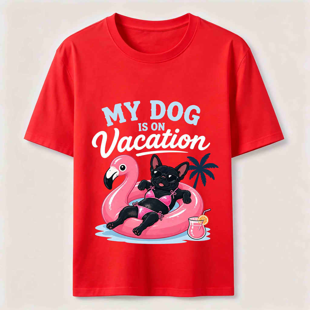 My Dog Is On Vacation Classic T-Shirt