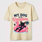 My Dog Is On Vacation Classic T-Shirt