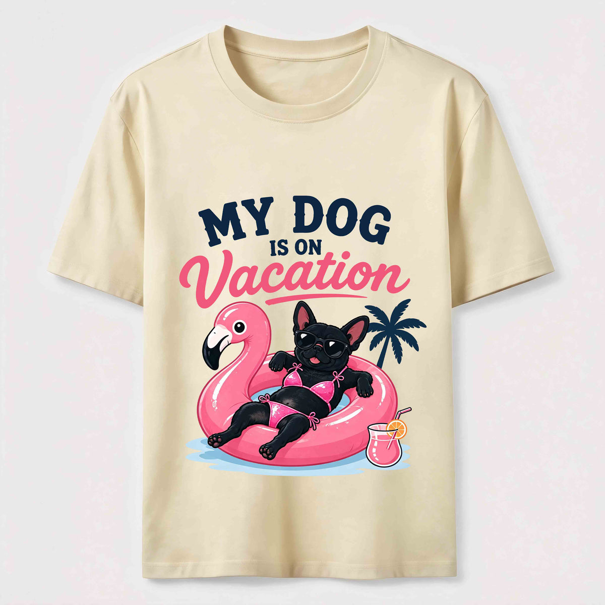 My Dog Is On Vacation Classic T-Shirt