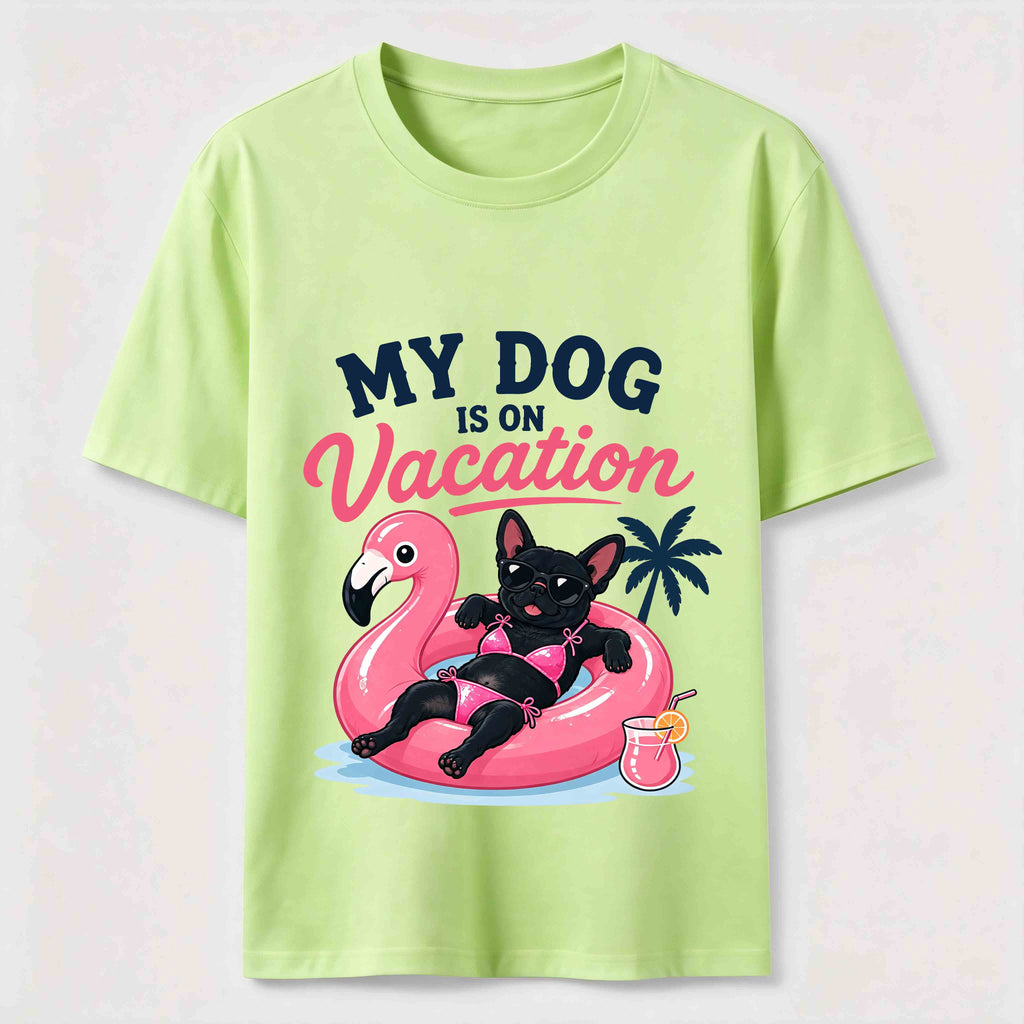 My Dog Is On Vacation Classic T-Shirt