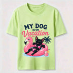 My Dog Is On Vacation Classic T-Shirt
