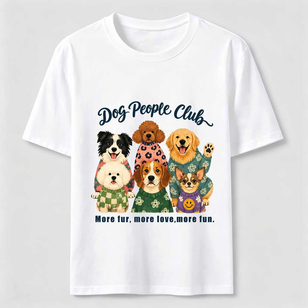 Dog People Club Different Dogs Same Love Classic T-Shirt