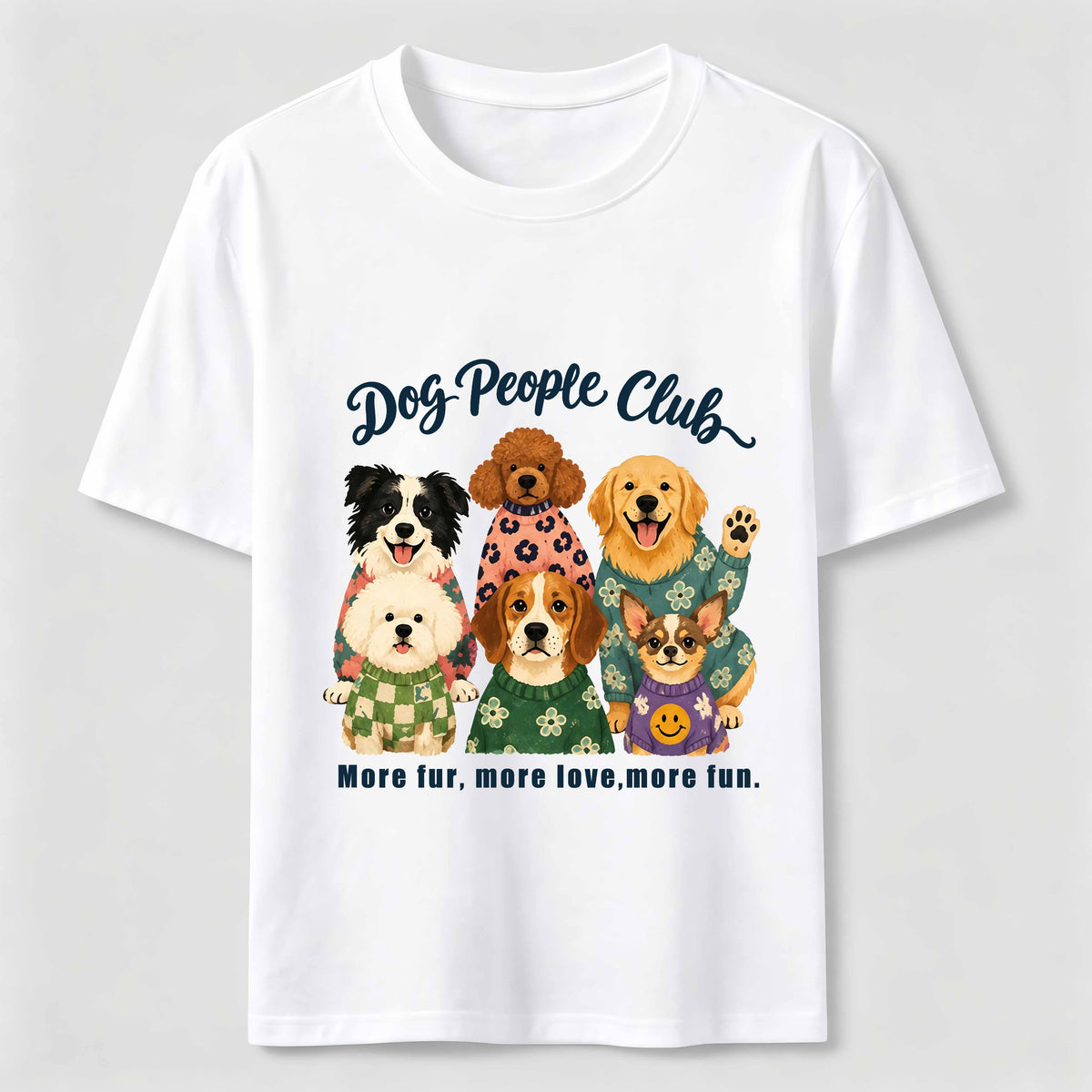 Dog People Club Different Dogs Same Love Classic T-Shirt